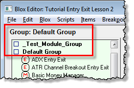 Blox Editor Group Column Location