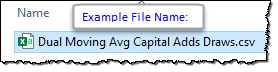 Files with Comma separations will load into a spreadsheet program like Excel, and many others when they use the ".CSV" suffix  