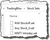 Stock Set Default Stock Portfolio Example Stock Set Default Stock Portfolio Example