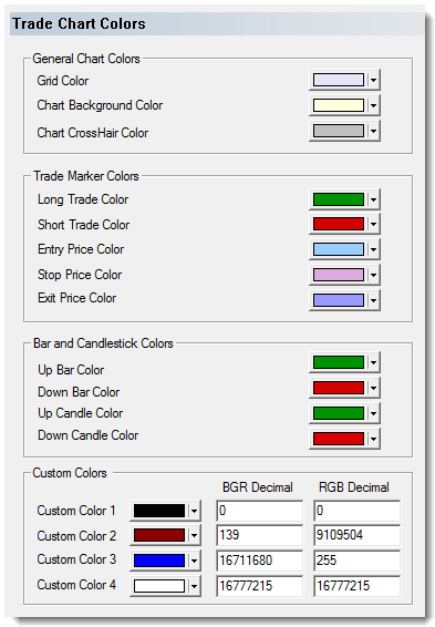 Color Coding Details